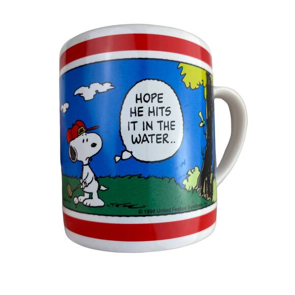 Golf, Gift, & Gallery Peanuts Charlie Brown & The Gang Golf Coffee Estate Mugs - Picture 3 of 12